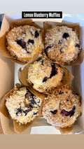 Lemon Blueberry Muffins (6 Pack)