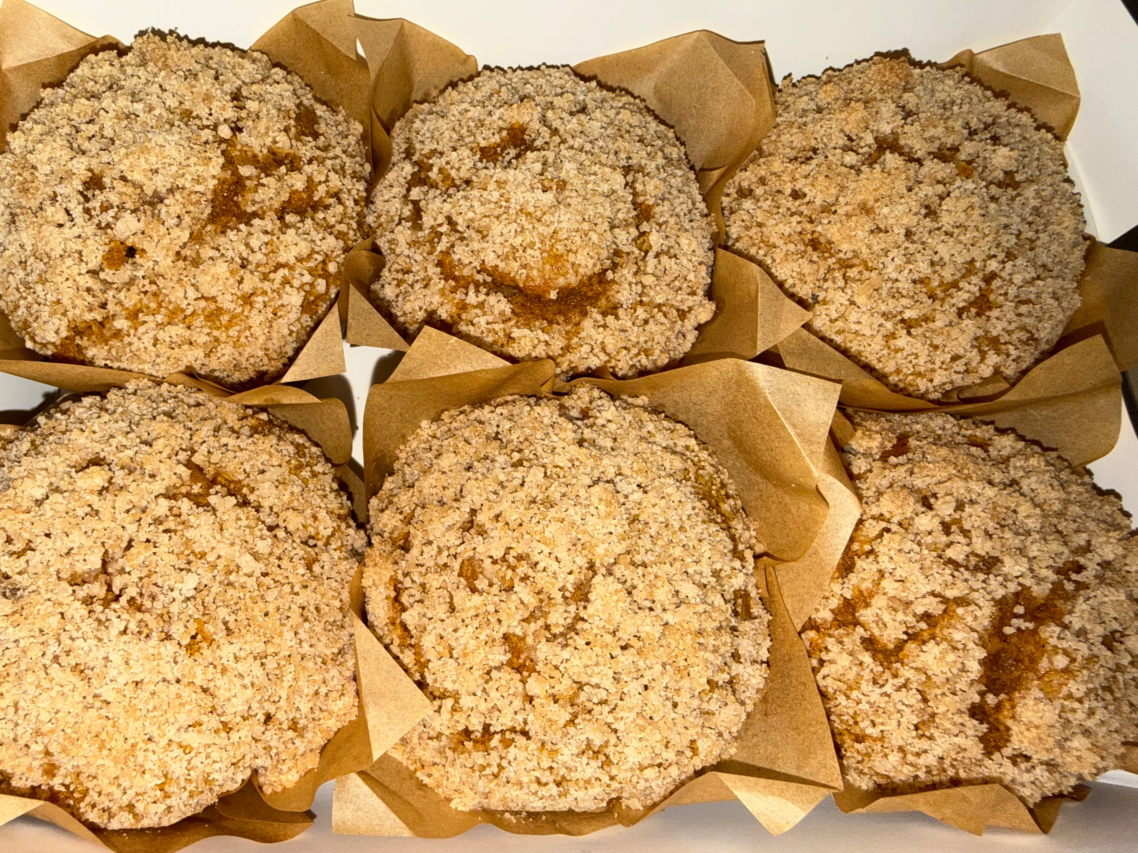 Pumpkin Streusel Muffins (6 Pack)
